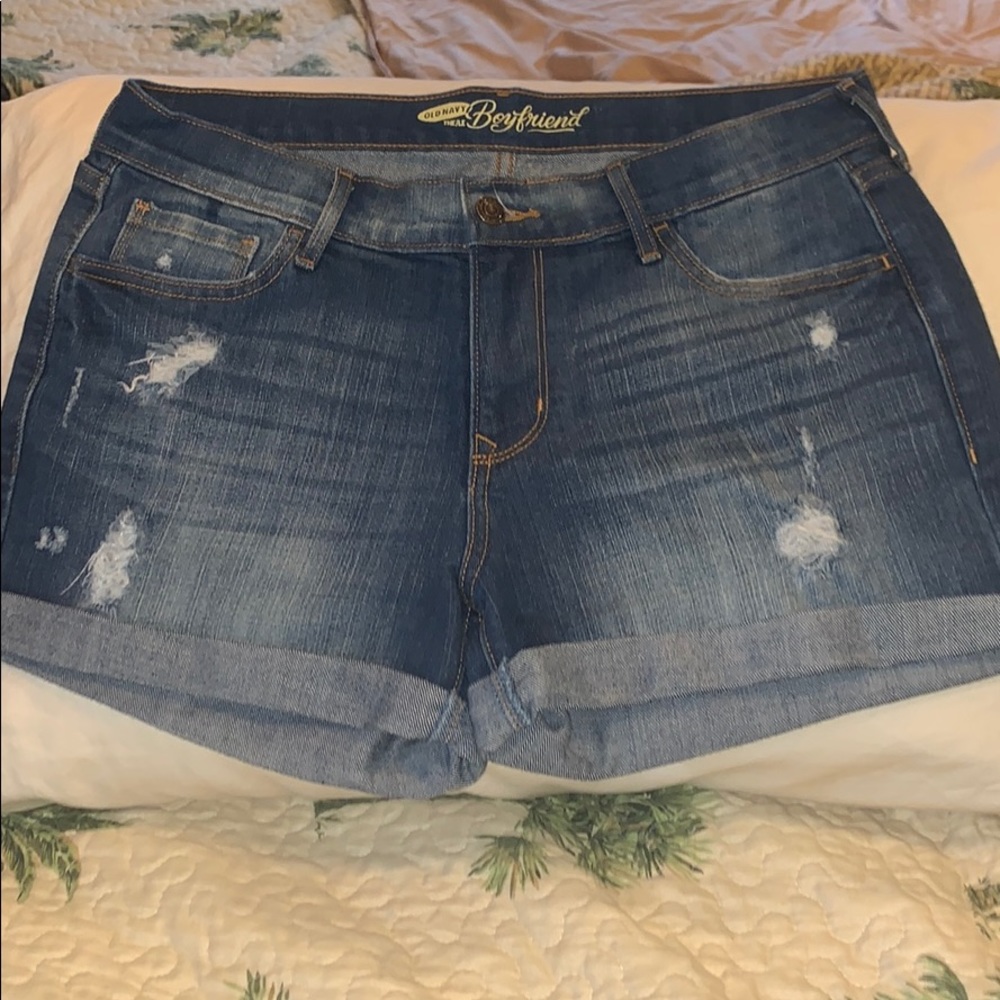 Old Navy Boyfriend Shorts size 8